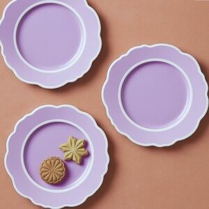 Lyla lilac charger dinner plate set of 4